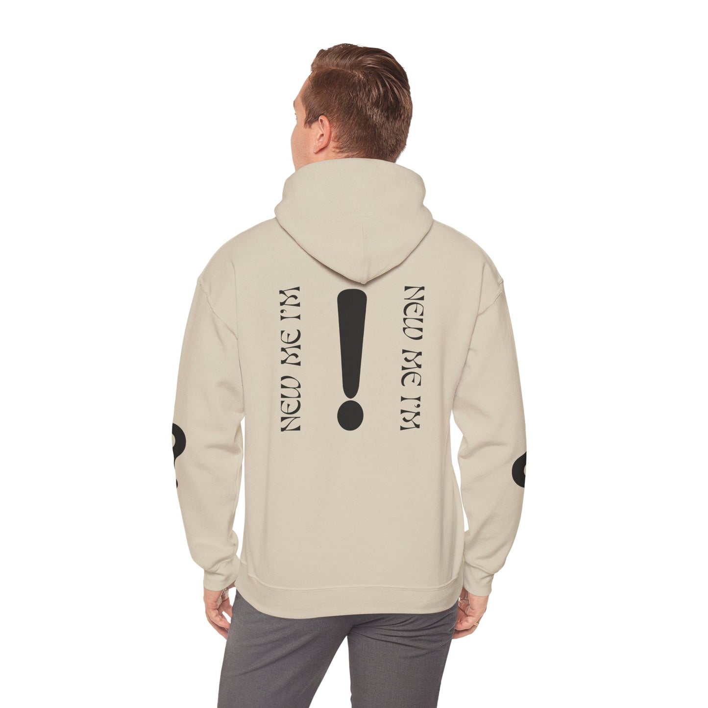 New Day, New Me Motivational Hoodie - Cozy Unisex Sweatshirt for Inspiration, Self-Care, Fitness Goals, Gift for Him, Her