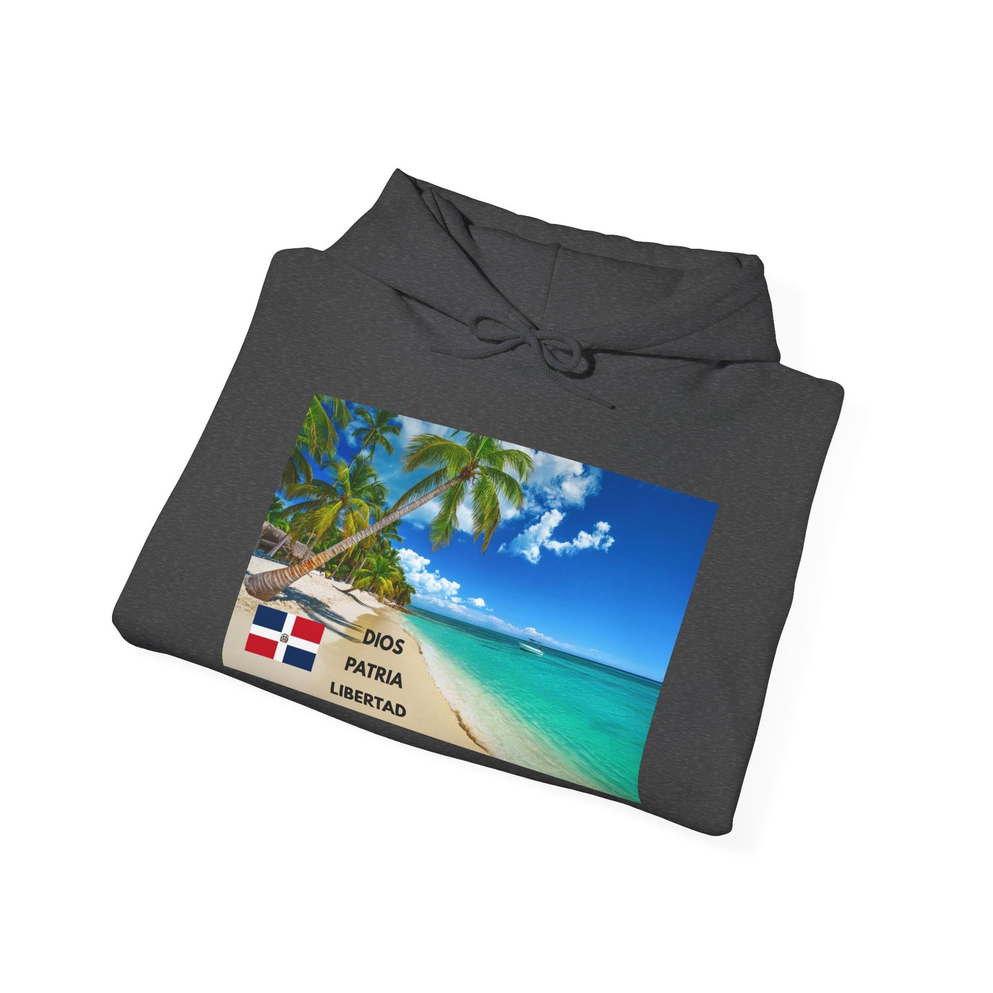 Dominican Republic Hoodie, Tropical Vibe Sweatshirt, Unisex Travel Apparel, Beach Lover Gift, Cultural Heritage Clothing
