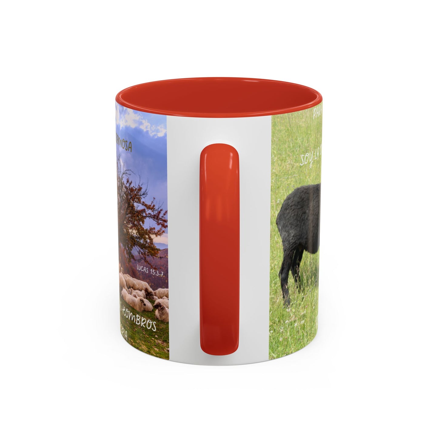 OVEJA NEGRA Personalized Accent Coffee Mug for Sheep Lovers, Custom Birthday Gift, Rustic Farmhouse Decor, Animal Mug, Unique Gift Idea