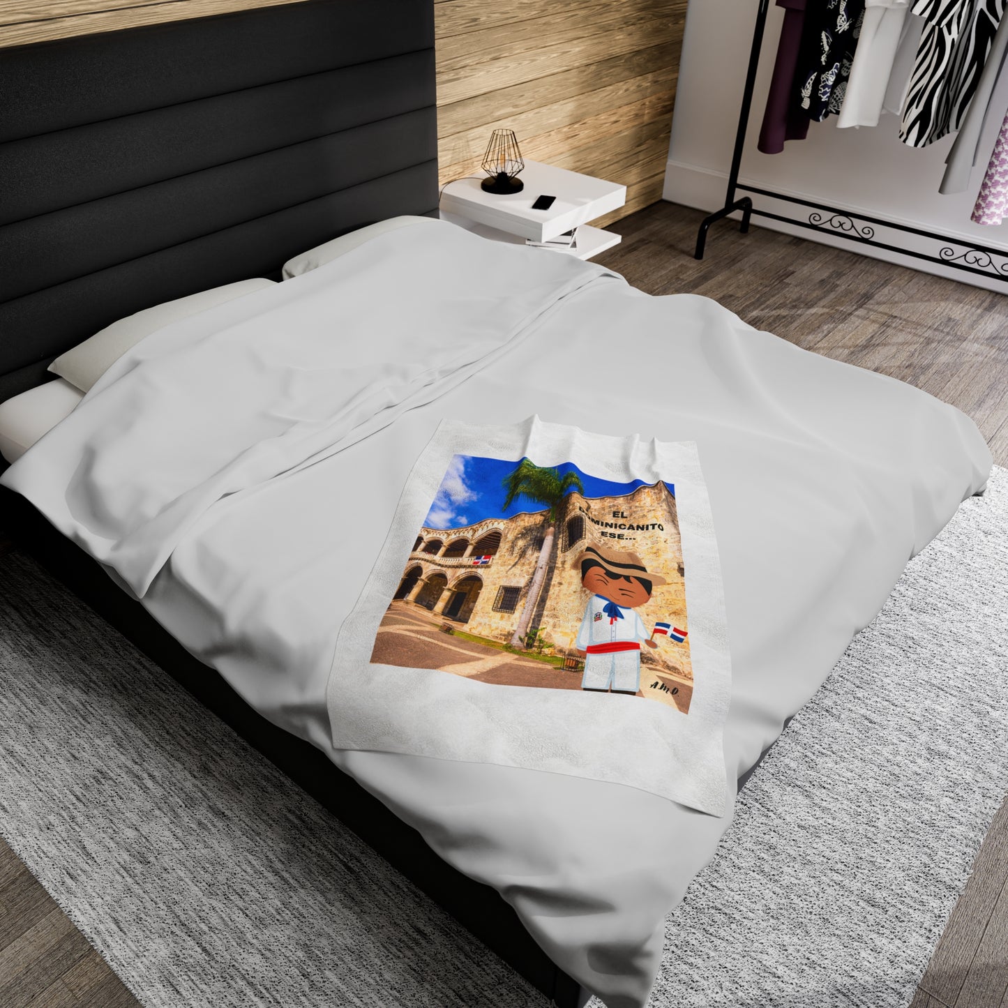 EL DOMINICANITO ESE Velveteen Plush Blanket