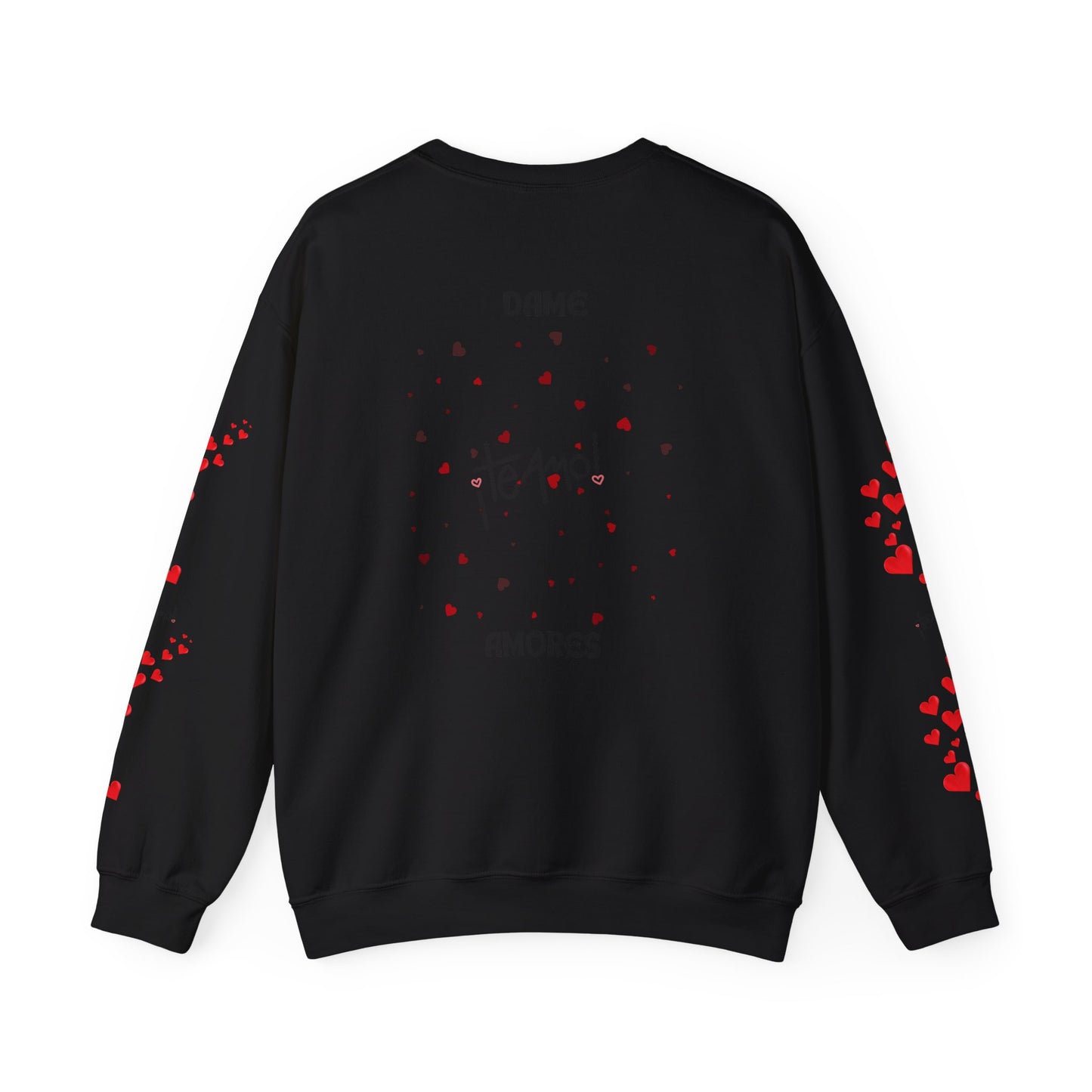YOU AND ME Romantic Crewneck Sweatshirt, Valentine's Day Gift, Heart Sweatshirt, Unisex Love Hoodie, Couples Apparel