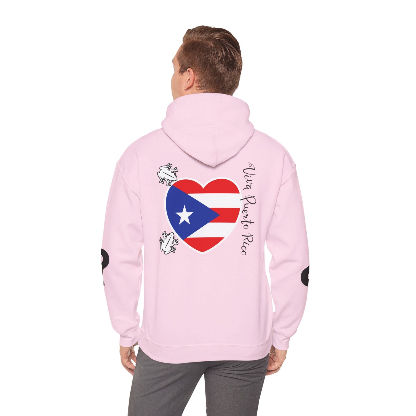 Puerto Rico Love Hooded Sweatshirt, Beach Vibes Sweatshirt, Unisex Vacation Hoodie, Island Life Apparel, Tropical Gift for Travelers
