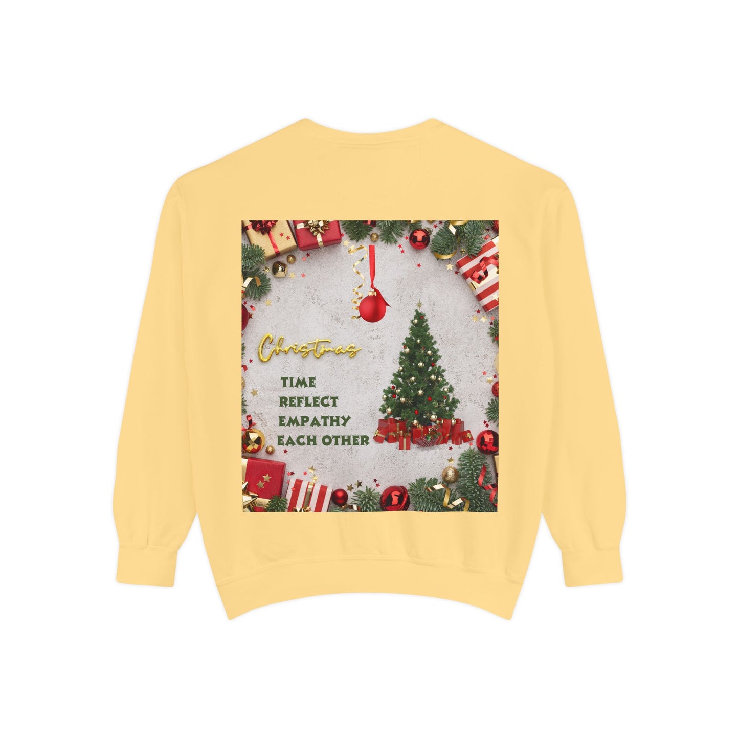 Cozy Holiday Sweatshirt - A New Life, New Hope, New Beginning, Christmas Gift, Unisex Apparel, Festive Wear, Winter Fashion