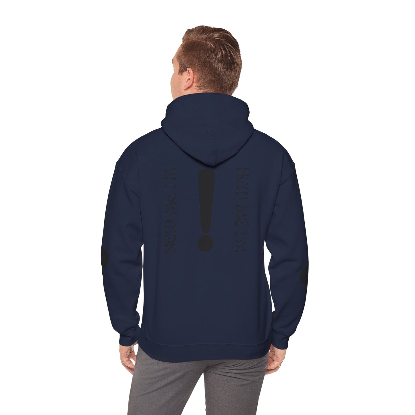 New Day, New Me Motivational Hoodie - Cozy Unisex Sweatshirt for Inspiration, Self-Care, Fitness Goals, Gift for Him, Her