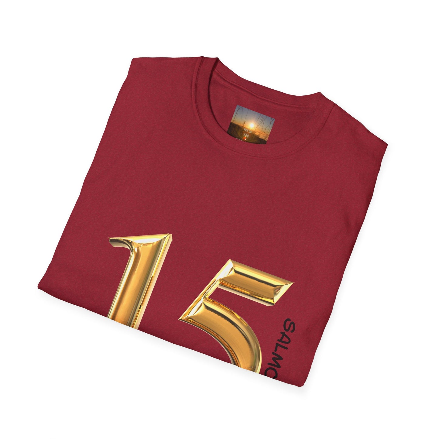 SALMOS 15 Inspirational T-Shirt, Unisex Softstyle Tee, Birthday Gift, Motivational Shirt, Soft Cotton Top, Unique Design