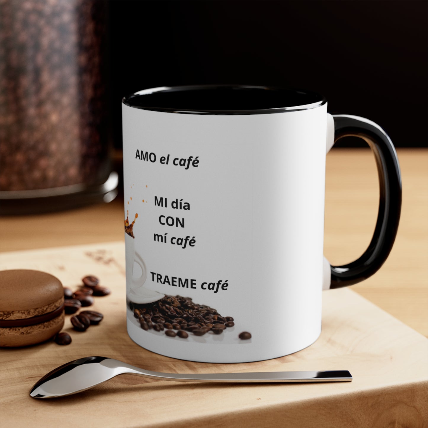 NEW ME IM AMO EL Café Accent Mugs