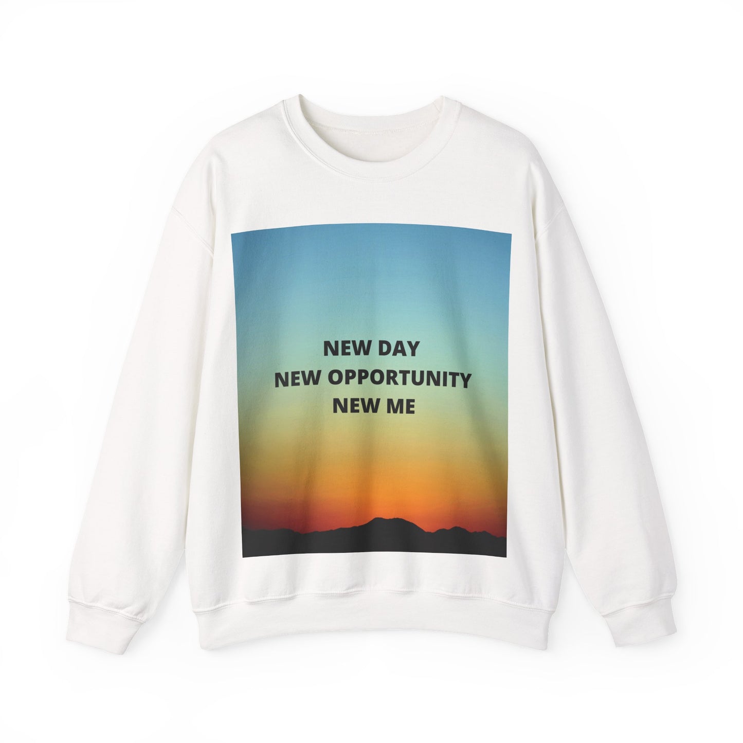 NEW DAY NEW OPPORTUNITY NEW ME Unisex Heavy Blend™ Crewneck Sweatshirt