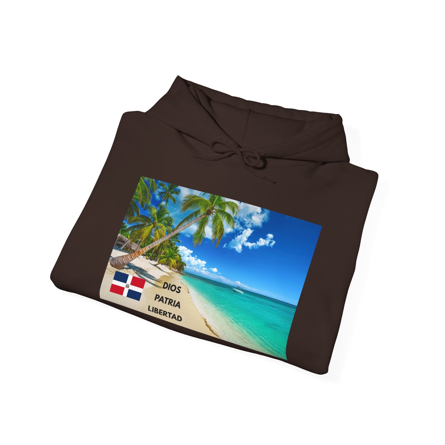 Dominican Republic Hoodie, Tropical Vibe Sweatshirt, Unisex Travel Apparel, Beach Lover Gift, Cultural Heritage Clothing