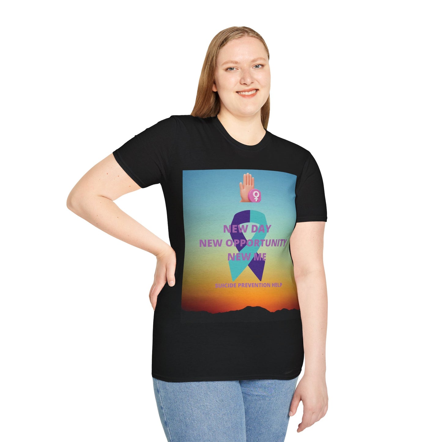 SUICIDE PREVENTION Unisex Softstyle T-Shirt