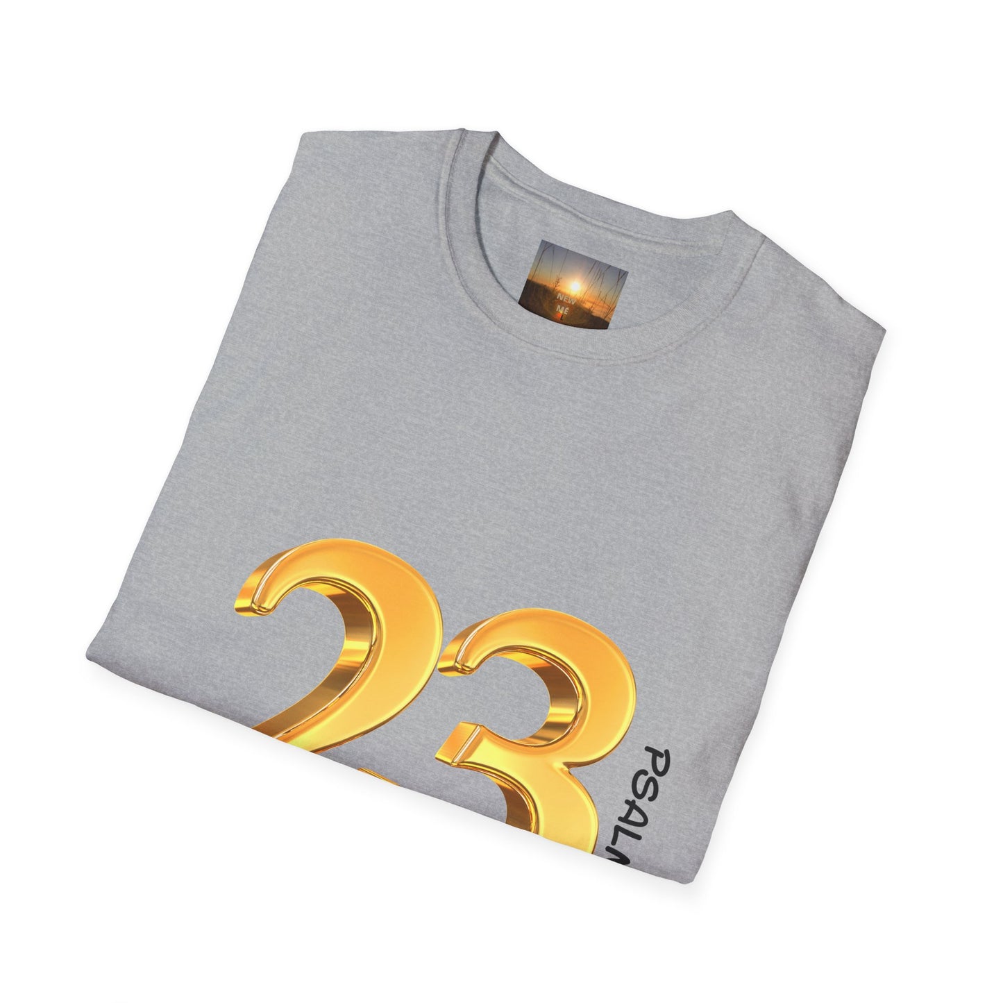 PSALM 23 Comfortable Faith-Inspired T-Shirt with Psalm 23 Design, Spiritual Tee, Christian Apparel, Inspirational Gifts, Everyday Wear