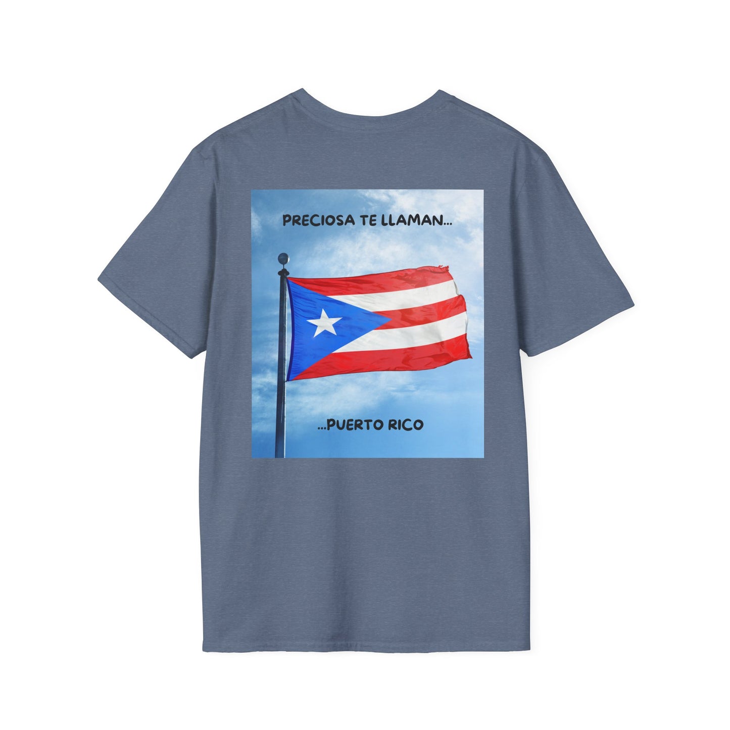 Puerto Rico Pride T-Shirt, Comfortable Tees for Celebrations, Gift for Travel Lovers, Unisex Softstyle T-Shirt, Tropical Vibe Apparel