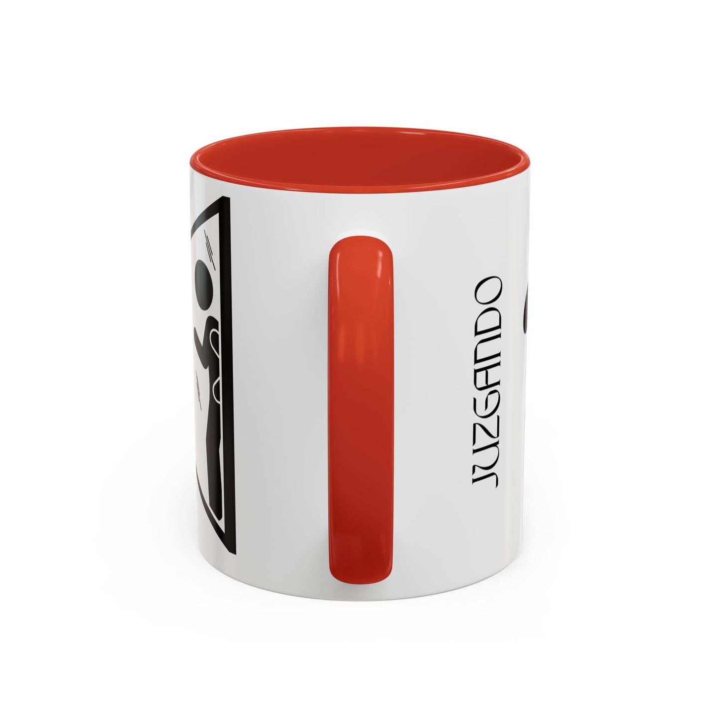 JUZGANDO Coffee Mug for Everyday Laughs, Funny Gift for Coffee Lovers, Quirky Office Mug, Unique Holiday Gift, Playful Drinkware