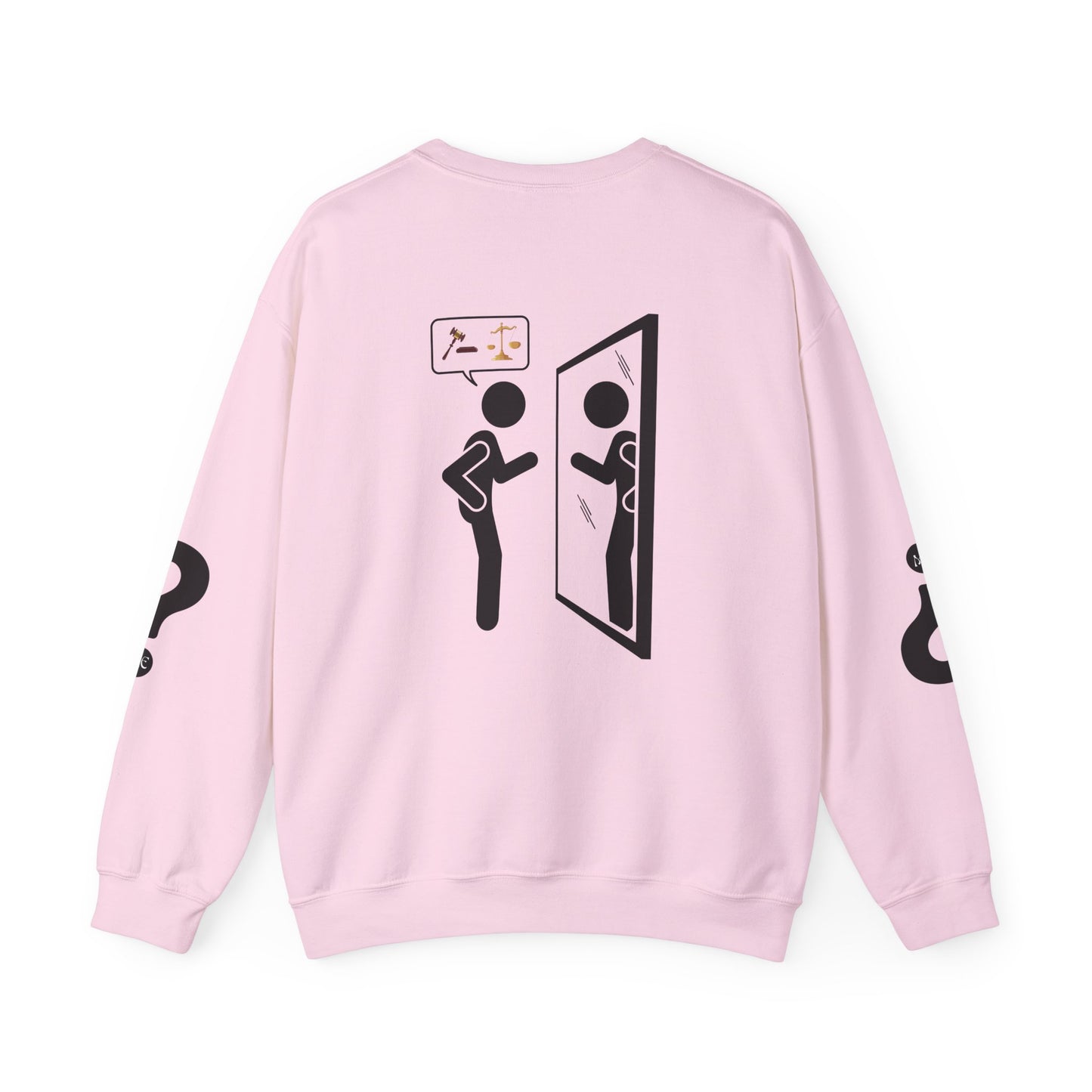 JUZGANDO Crewneck Sweatshirt | Casual Unisex Pullover, Gift for Friends, Comfortable Everyday Wear, Perfect for Birthdays