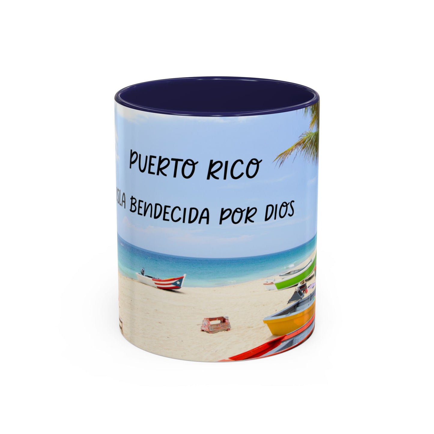 Puerto Rico Accent Coffee Mug - Tropical Beach Vibes, Travel Gift, Summer Decor, Coffee Lover's Cup, Unique Mug for Her