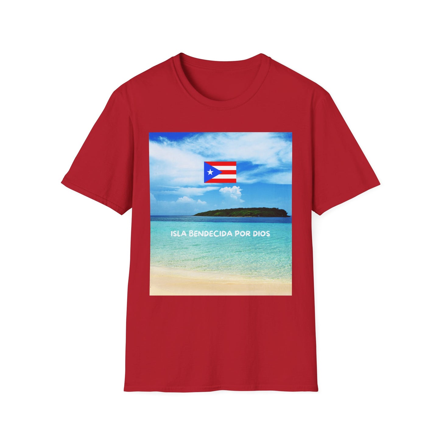 Puerto Rico Pride T-Shirt, Beach Vacation Tee, Unisex Graphic Shirt, Lighthouse Design, Caribbean Summer Wear