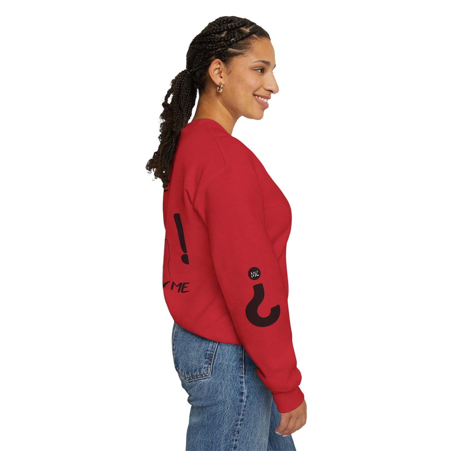 SHHH! SILENCE Unisex Humor Crewneck Sweatshirt: Funny Silence Design, Perfect for Gifting, Casual Wear, Birthday, Holidays, Conversation Starter