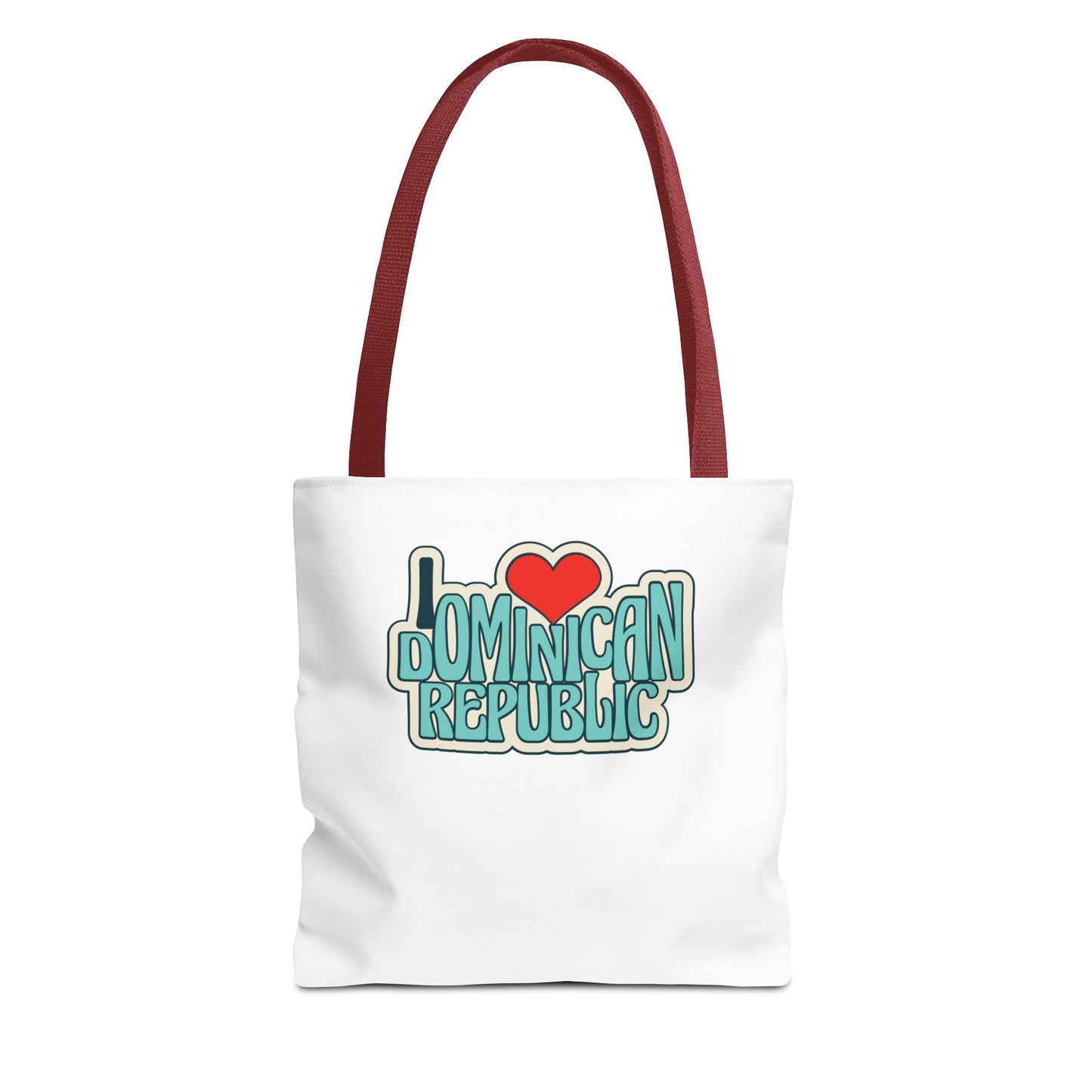 Dominican Republic Love Tote Bag, Vacation Souvenir, Beach Bag, Travel Companion, Gift for Mom, Proud Dominican