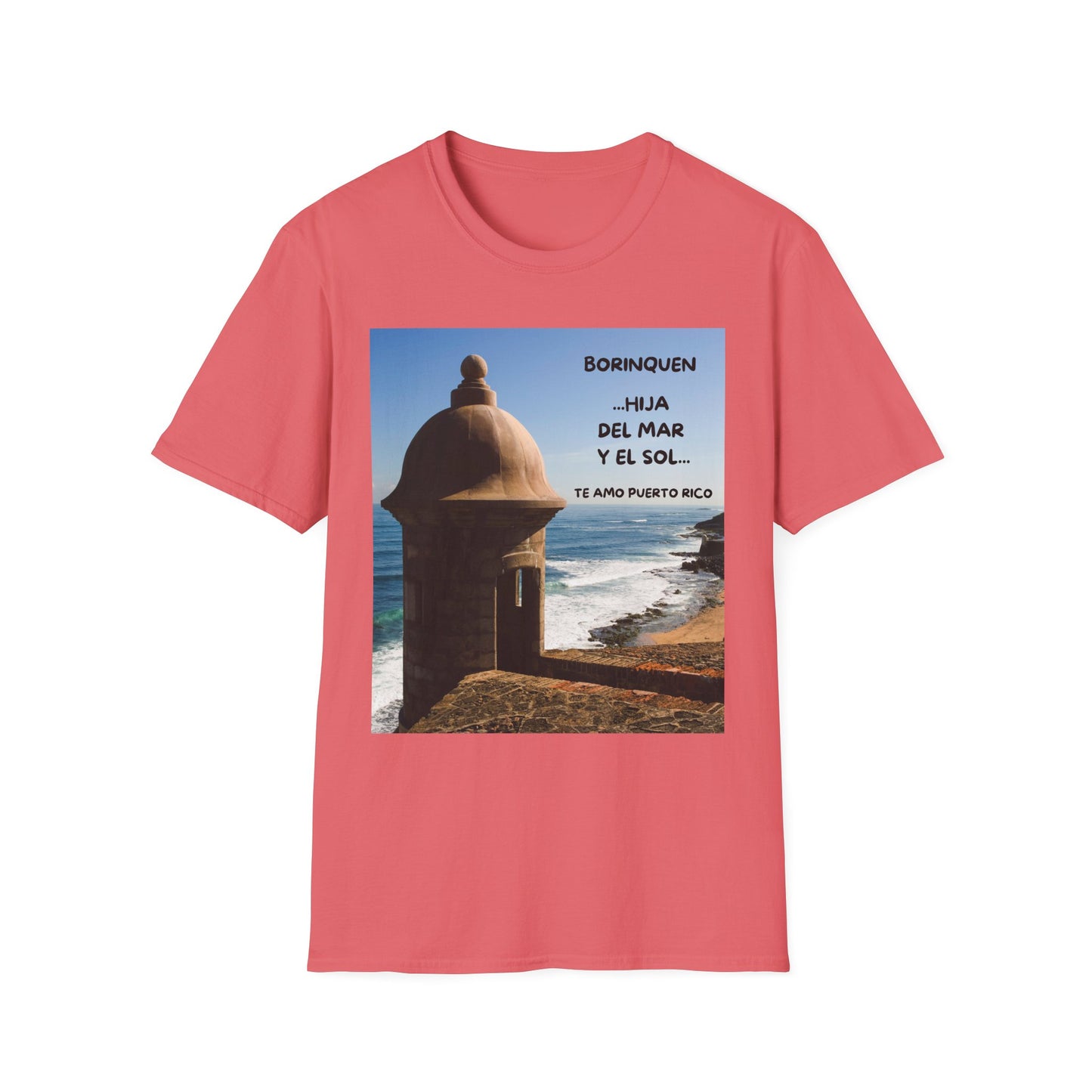 Puerto Rico Pride T-Shirt, Comfortable Tees for Celebrations, Gift for Travel Lovers, Unisex Softstyle T-Shirt, Tropical Vibe Apparel