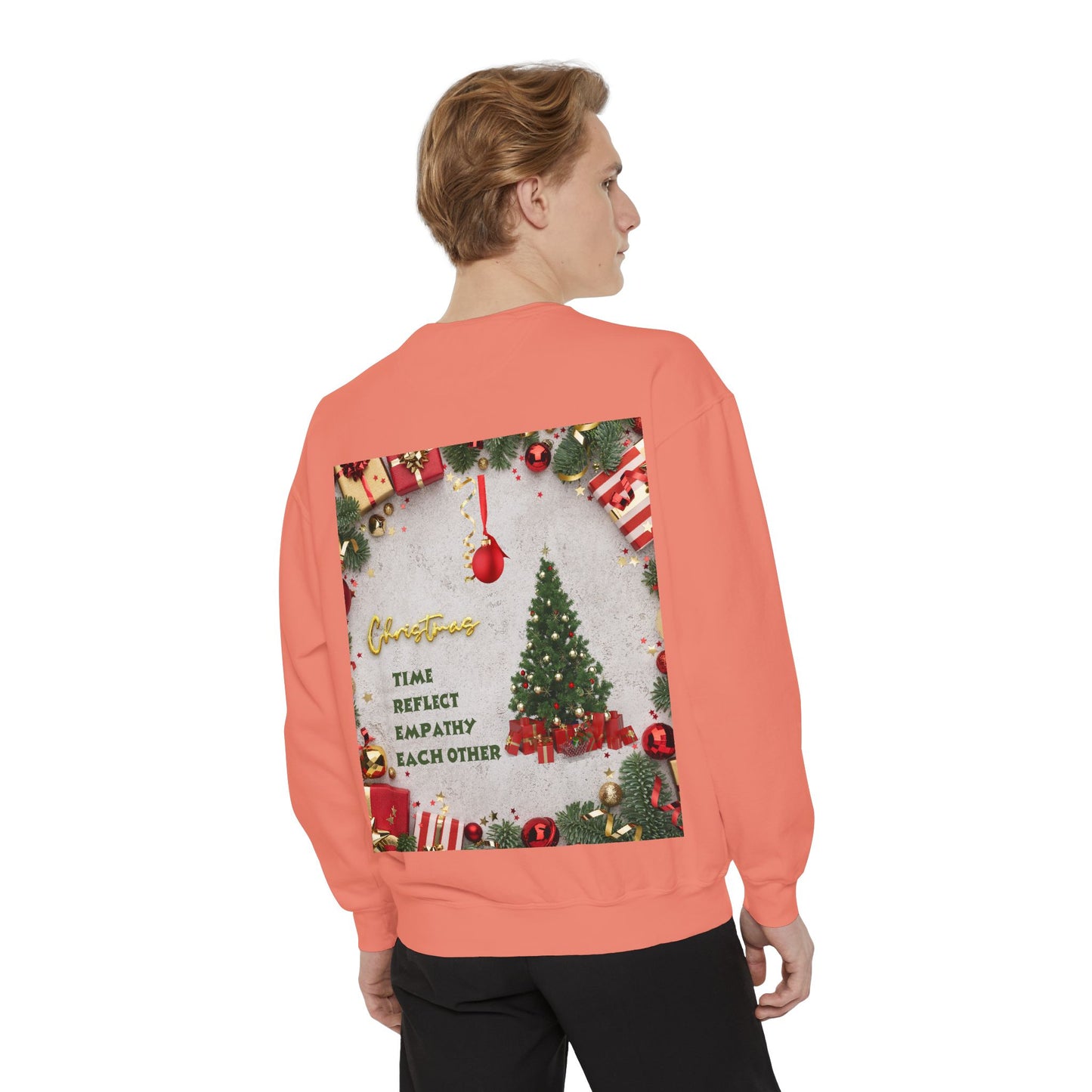 Cozy Holiday Sweatshirt - A New Life, New Hope, New Beginning, Christmas Gift, Unisex Apparel, Festive Wear, Winter Fashion