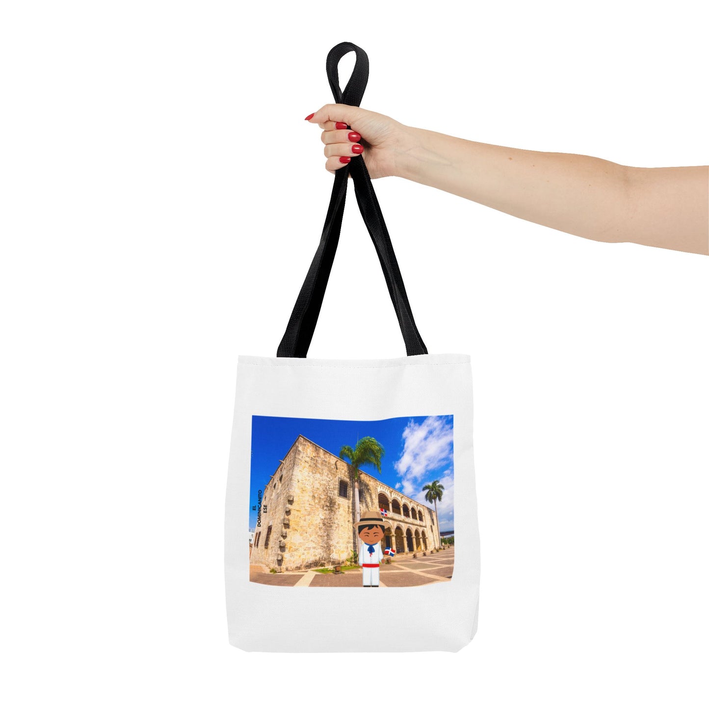 Tote Bag with Charming Vacation Design, Travel Accessory, Gift for Travelers, Beach Bag, Shopping Tote, Stylish Carryall
