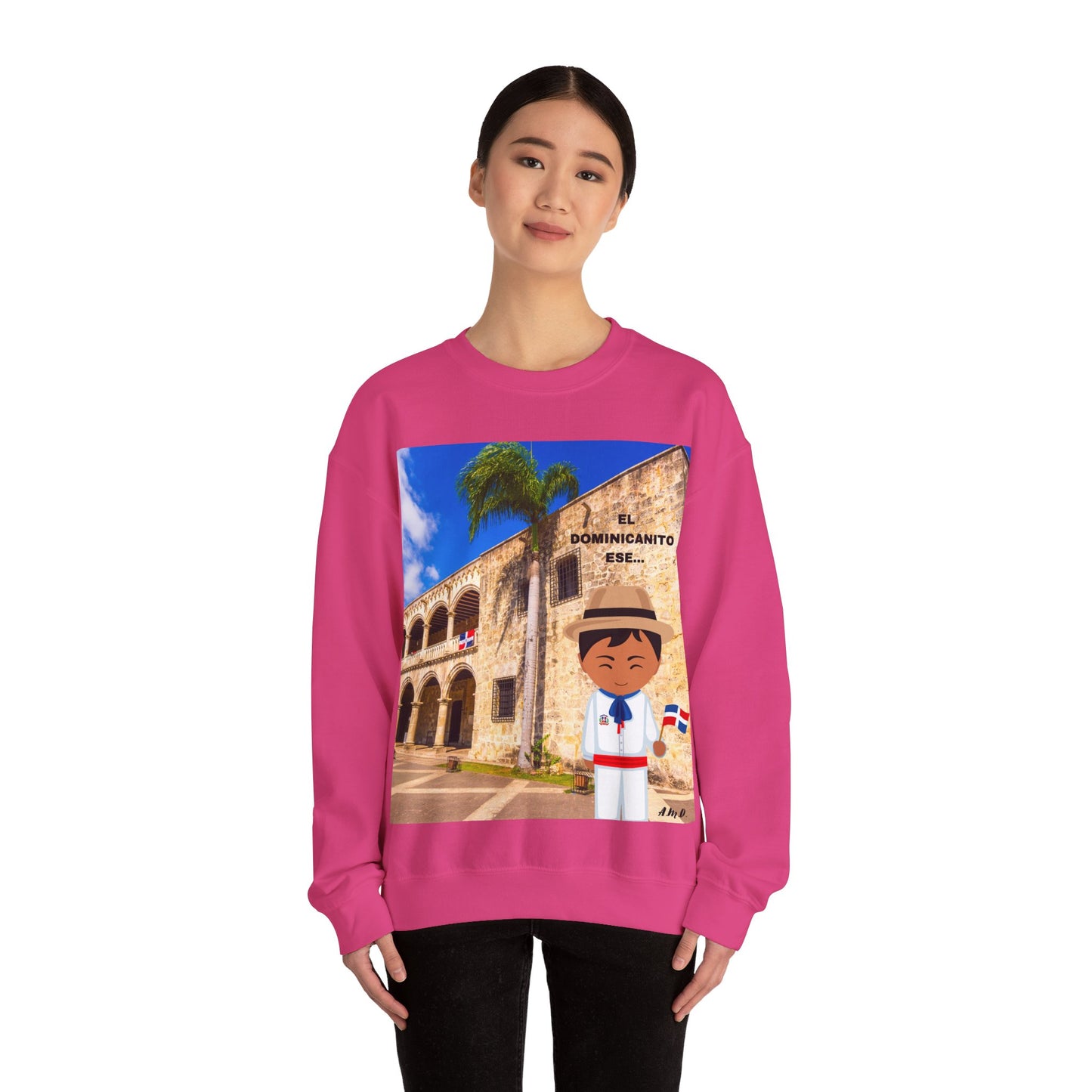 EL DOMINICANITO ESE Unisex Heavy Blend™ Crewneck Sweatshirt