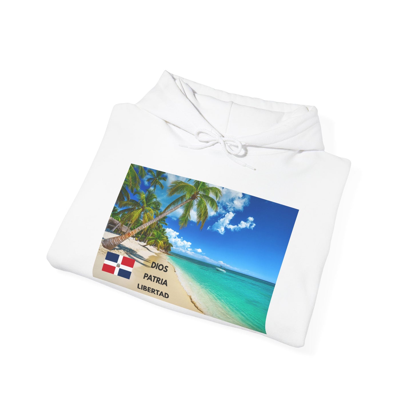 Dominican Republic Hoodie, Tropical Vibe Sweatshirt, Unisex Travel Apparel, Beach Lover Gift, Cultural Heritage Clothing