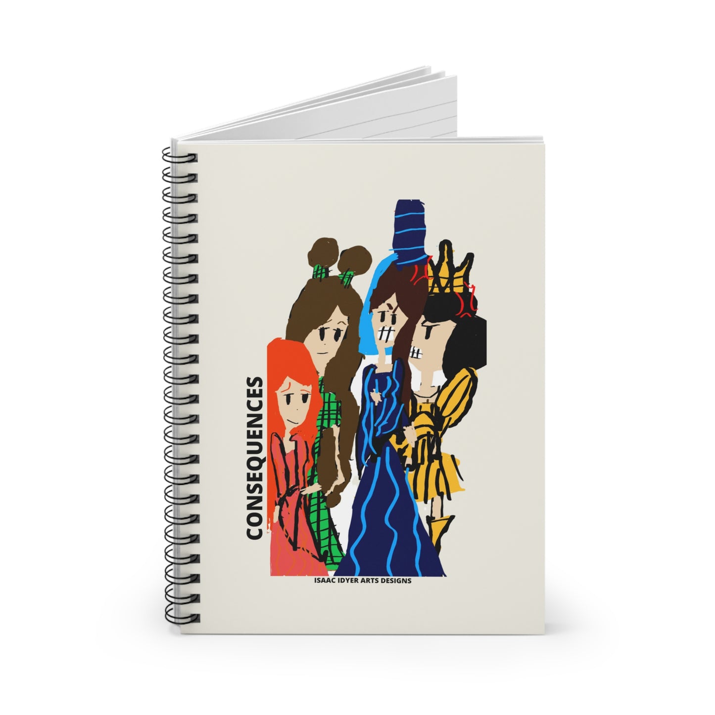CONSEQUENCES Spiral Notebook - Ruled Line