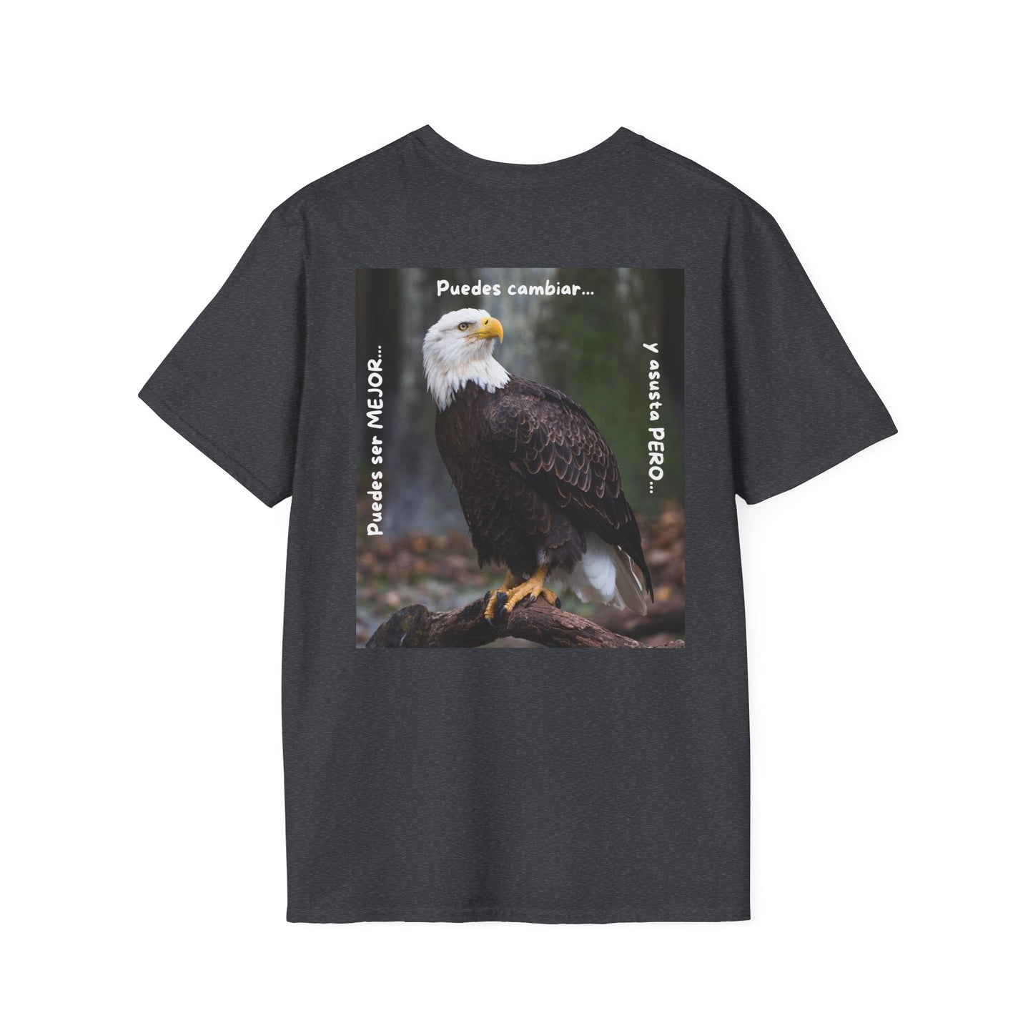 Puedes ser MEJOR Inspirational Eagle T-Shirt, Motivational Aviary Tee, Unisex Graphic Shirt, Perfect Gift for Nature Lovers