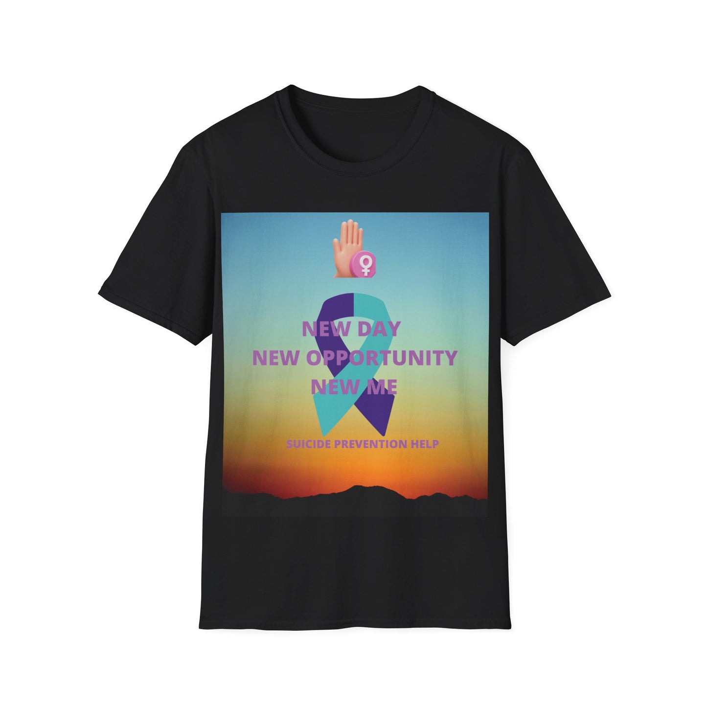 SUICIDE PREVENTION Unisex Softstyle T-Shirt