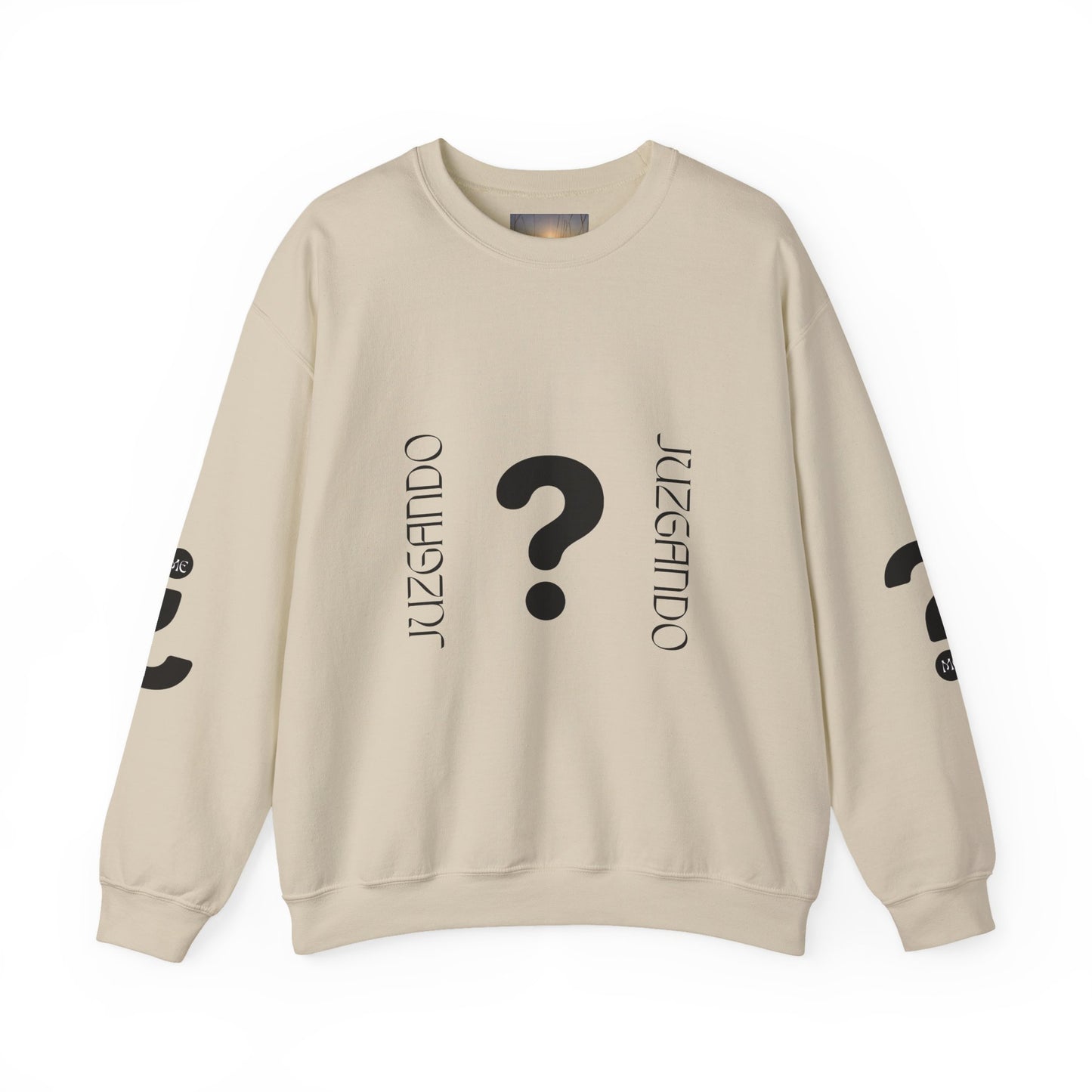 JUZGANDO Crewneck Sweatshirt | Casual Unisex Pullover, Gift for Friends, Comfortable Everyday Wear, Perfect for Birthdays