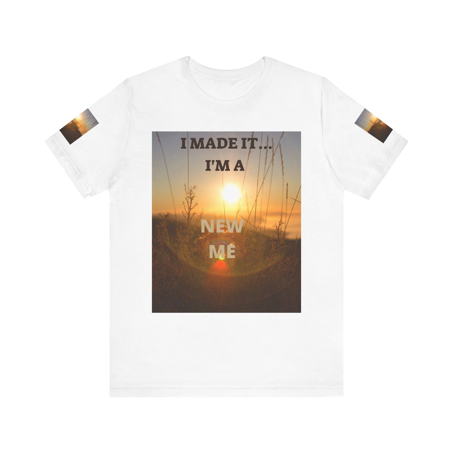 NEW ME IM Inspirational Unisex Tee | Celebrate New Beginnings, Motivational Shirt, Casual Wear, Gift for Self-Love, New Year, Personal Growth