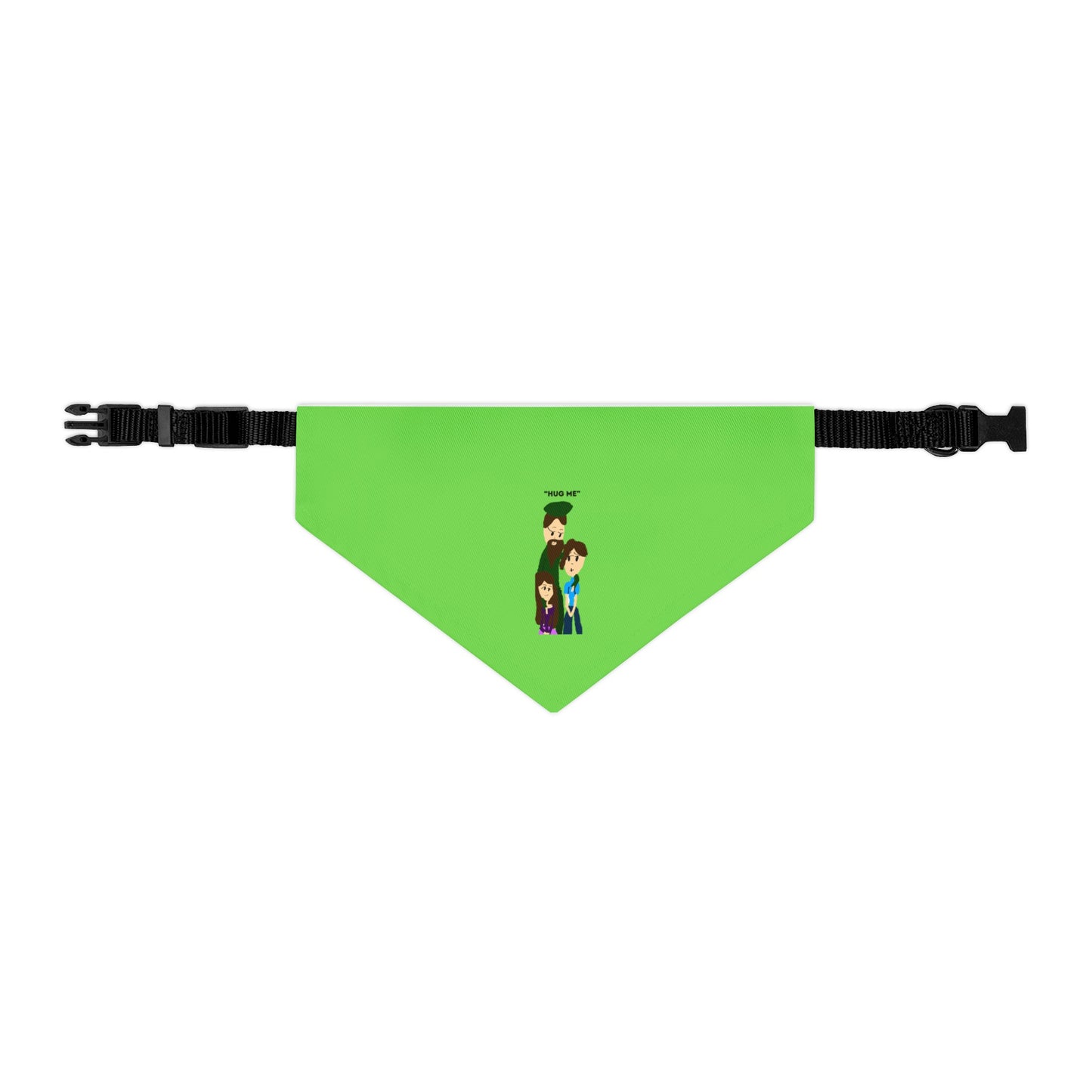 HUG ME ISAAC IDYER ARTS DESINGS Pet Bandana Collar