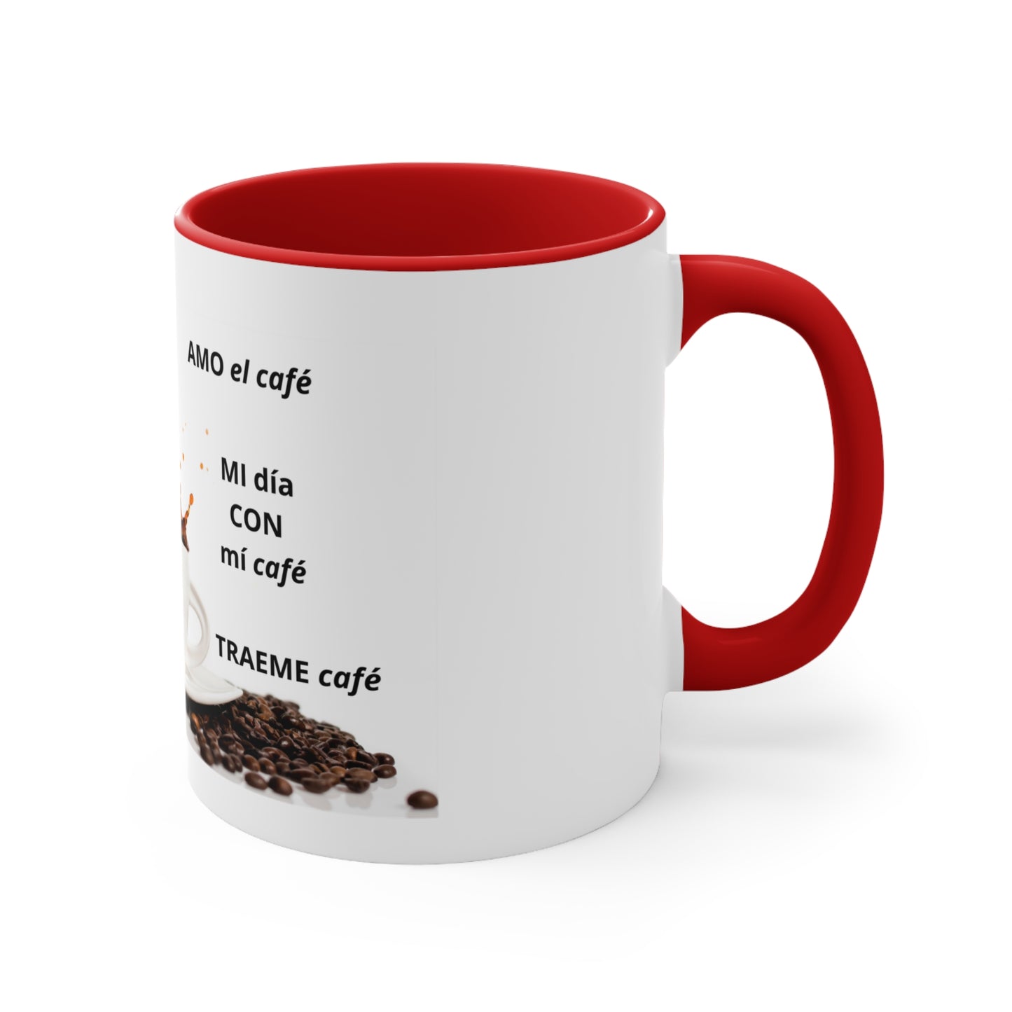 NEW ME IM AMO EL Café Accent Mugs