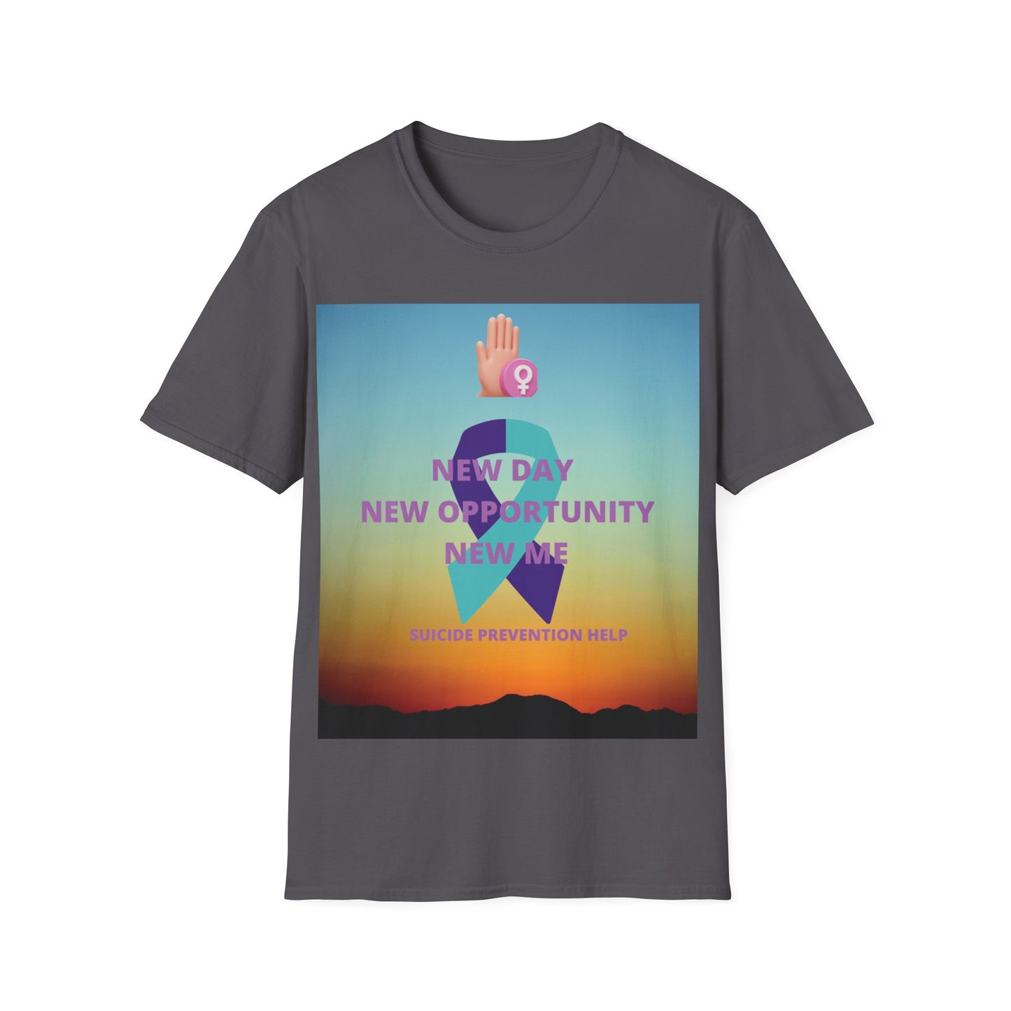SUICIDE PREVENTION Unisex Softstyle T-Shirt