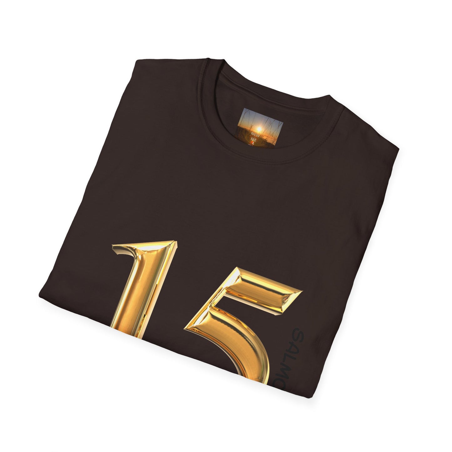 SALMOS 15 Inspirational T-Shirt, Unisex Softstyle Tee, Birthday Gift, Motivational Shirt, Soft Cotton Top, Unique Design