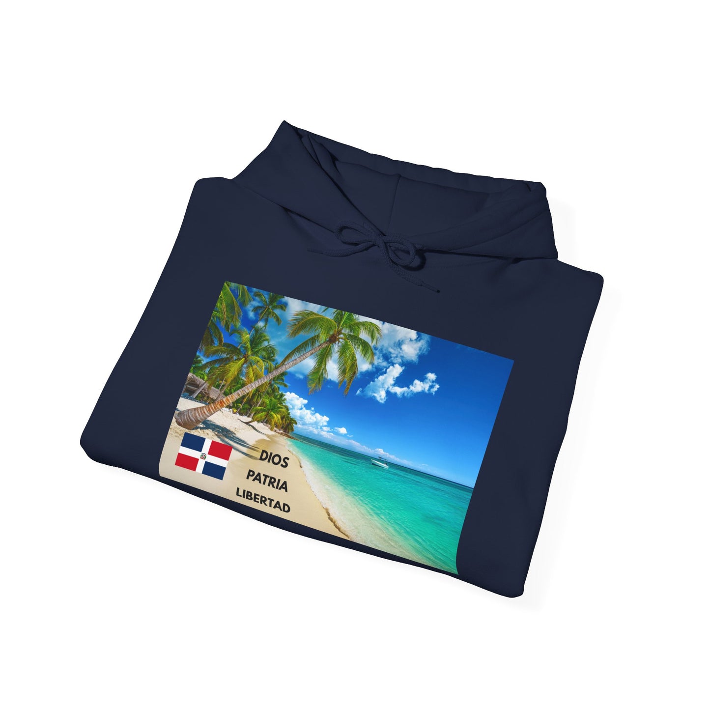 Dominican Republic Hoodie, Tropical Vibe Sweatshirt, Unisex Travel Apparel, Beach Lover Gift, Cultural Heritage Clothing