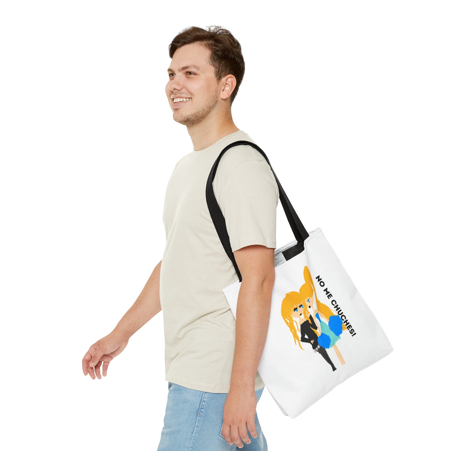 NO ME CHUCHES Tote Bag (AOP)