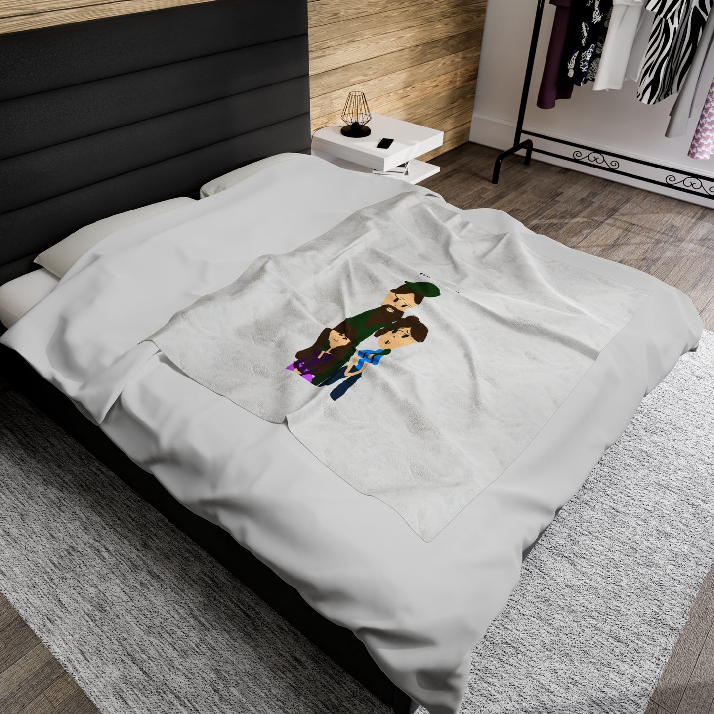 HUG ME Velveteen Plush Blanket