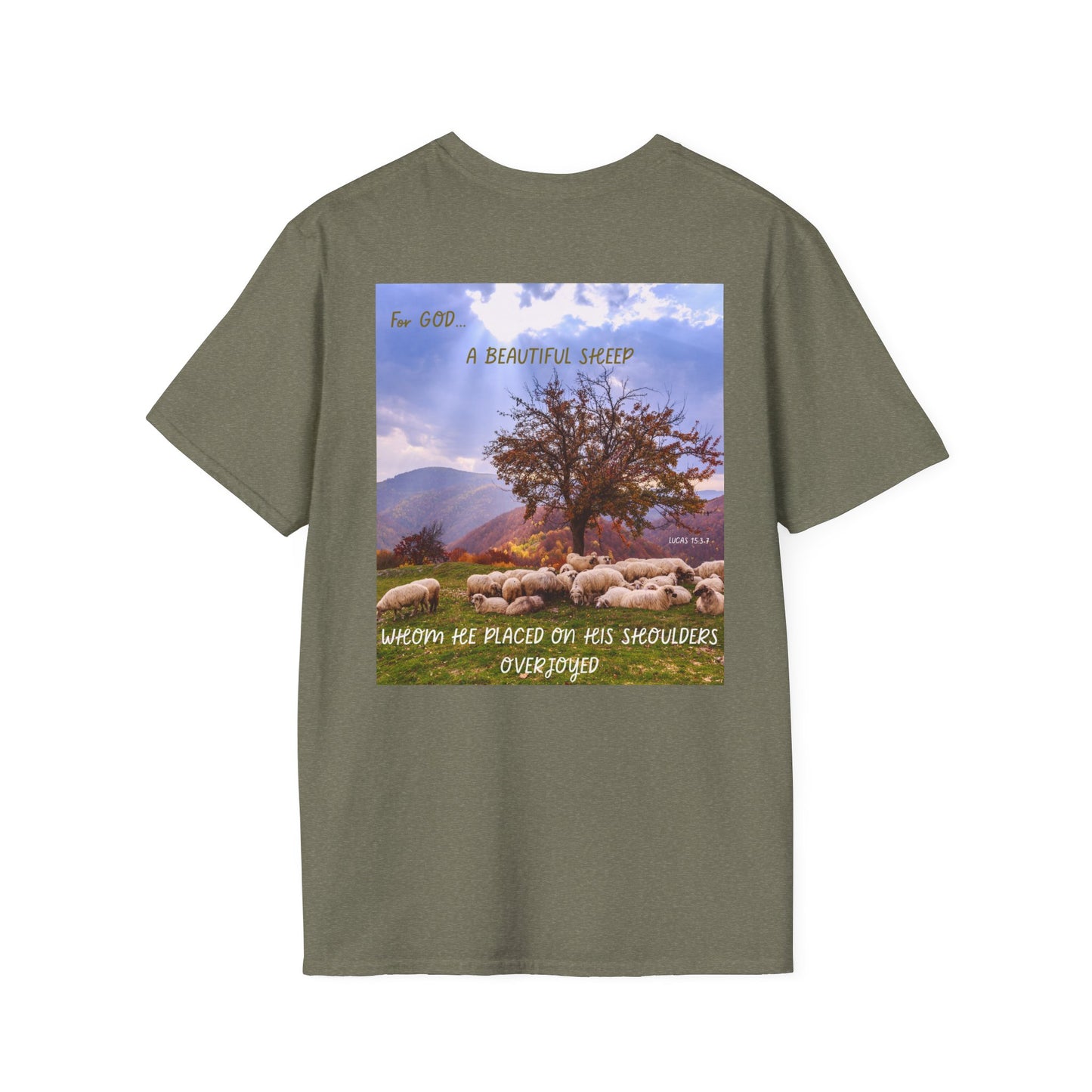 BLACK SHEEP Playful Sheep Graphic T-Shirt, Fun Tee for Animal Lovers, Gift for Sheeple, Humorous Farm Shirt, Cute Casual Top