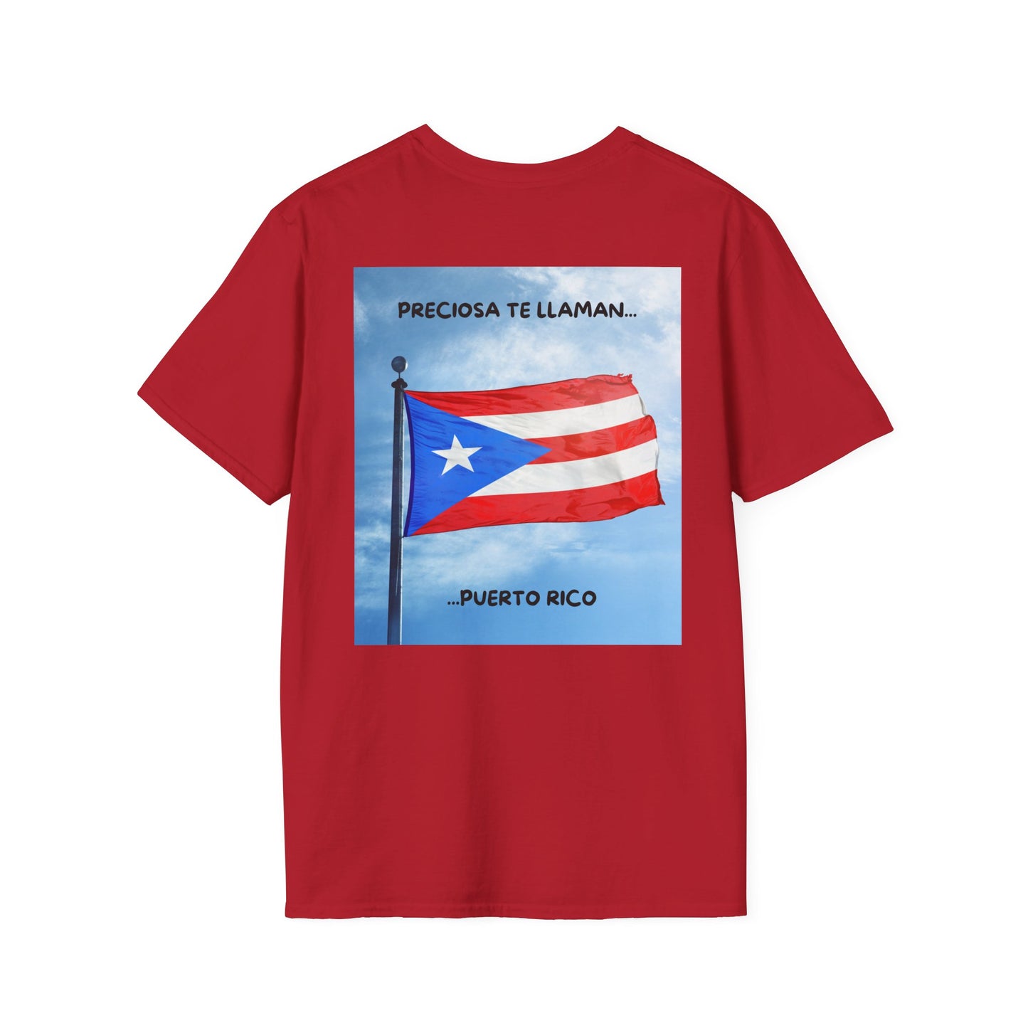 Puerto Rico Pride T-Shirt, Comfortable Tees for Celebrations, Gift for Travel Lovers, Unisex Softstyle T-Shirt, Tropical Vibe Apparel