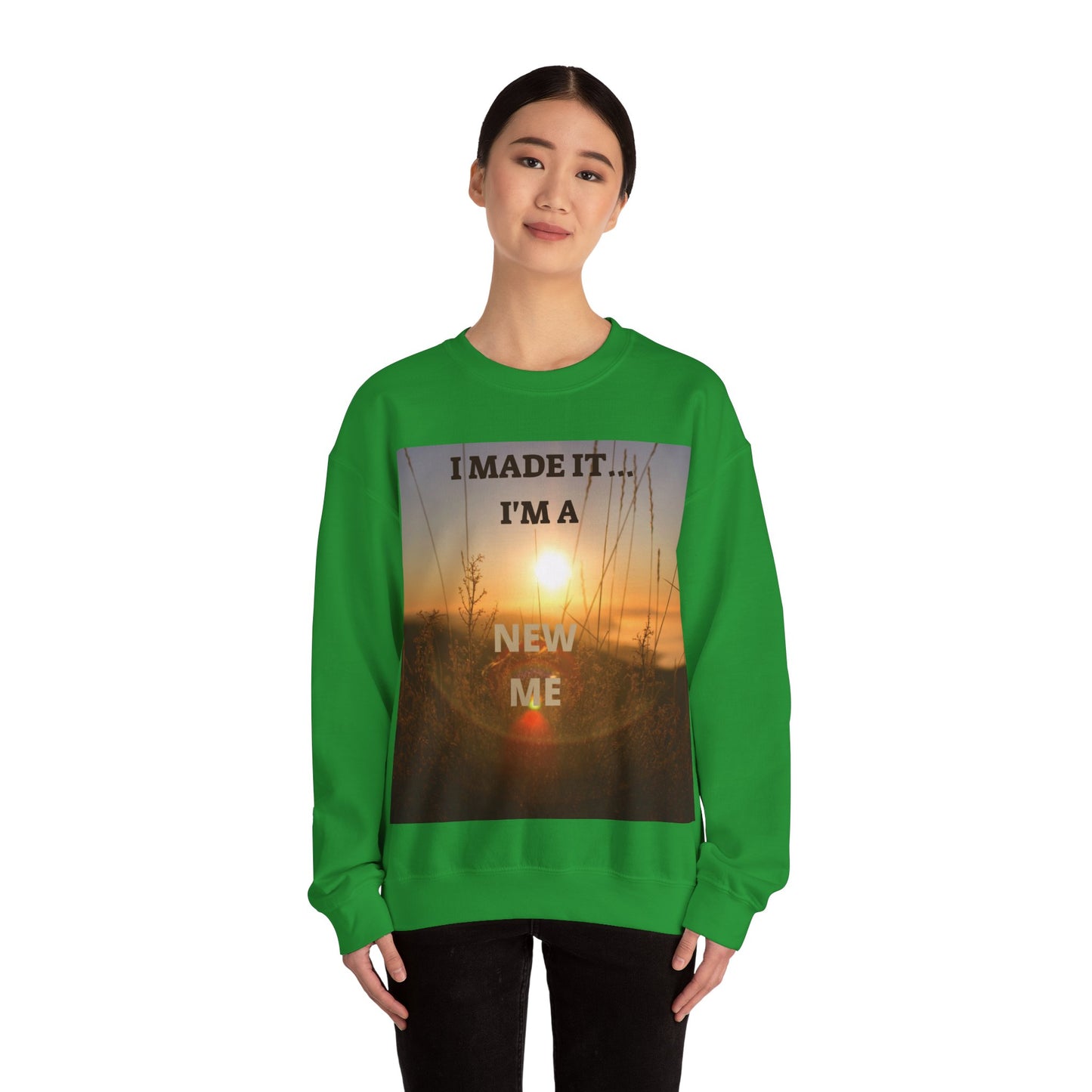 I MADE IT Unisex Heavy Blend™ Crewneck Sweatshirt