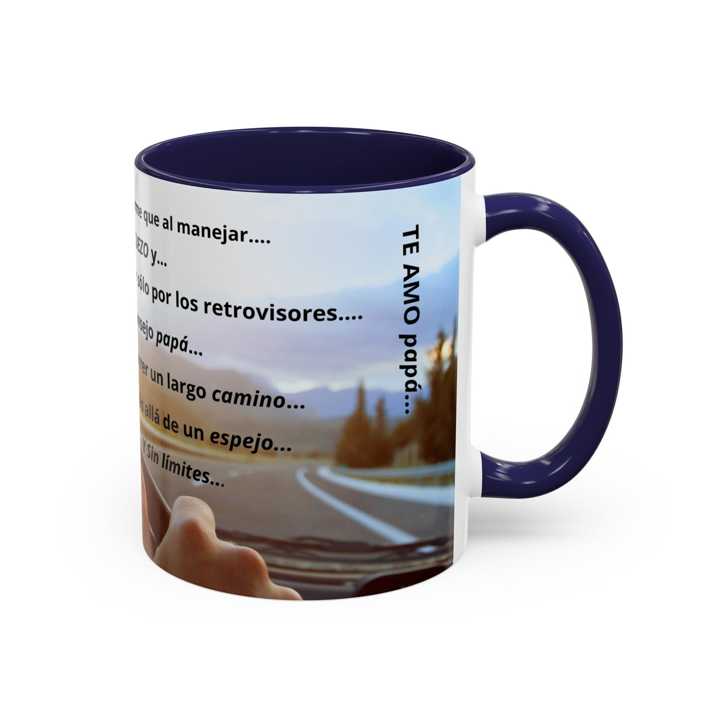 Gracias papá Accent Coffee Mug (11, 15oz)