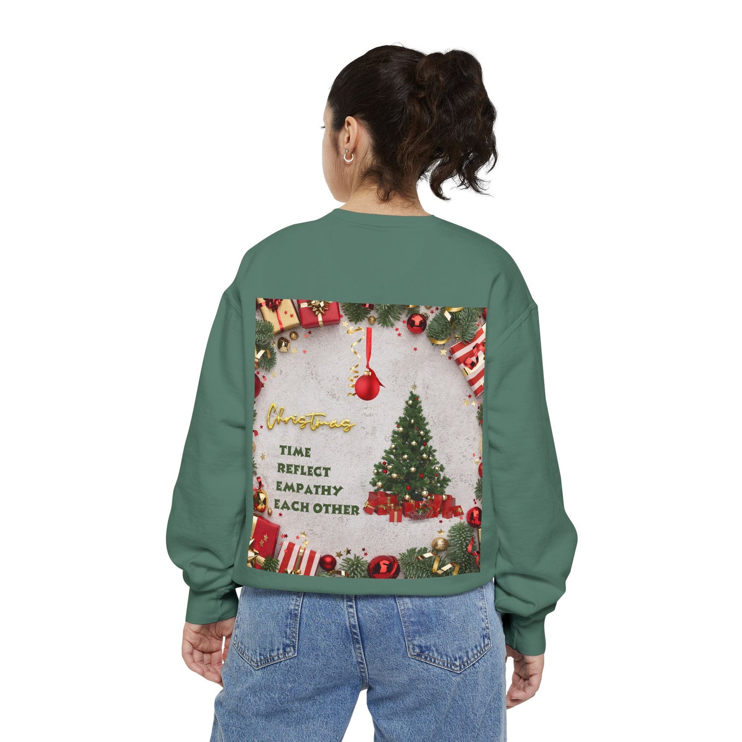 Cozy Holiday Sweatshirt - A New Life, New Hope, New Beginning, Christmas Gift, Unisex Apparel, Festive Wear, Winter Fashion