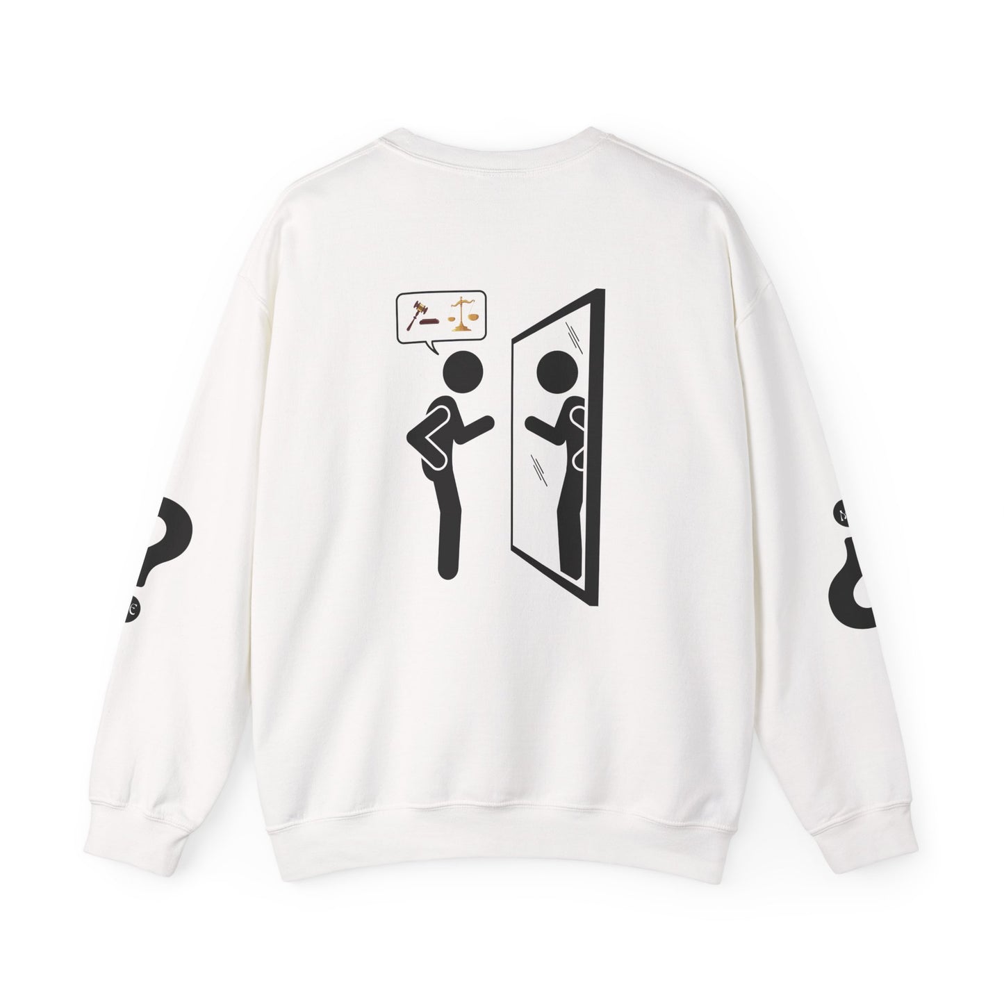 JUZGANDO Crewneck Sweatshirt | Casual Unisex Pullover, Gift for Friends, Comfortable Everyday Wear, Perfect for Birthdays