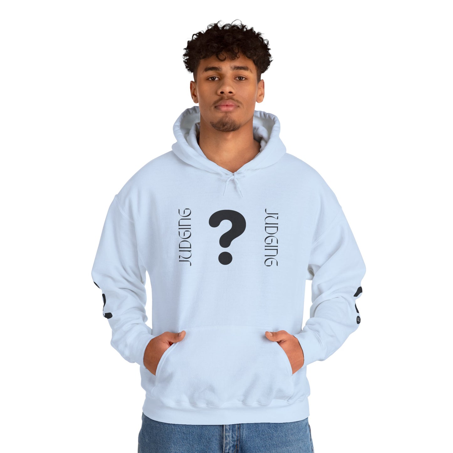 JUDGING Hooded Sweatshirt - Casual, Versatile, Perfect Gift for All Occasions, Cozy Unisex Hoodie, Unique Streetwear