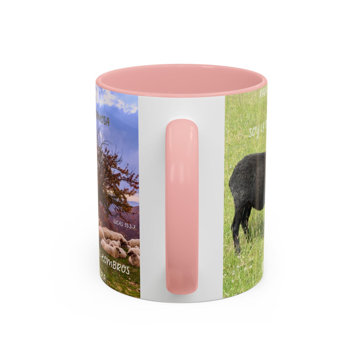 OVEJA NEGRA Personalized Accent Coffee Mug for Sheep Lovers, Custom Birthday Gift, Rustic Farmhouse Decor, Animal Mug, Unique Gift Idea