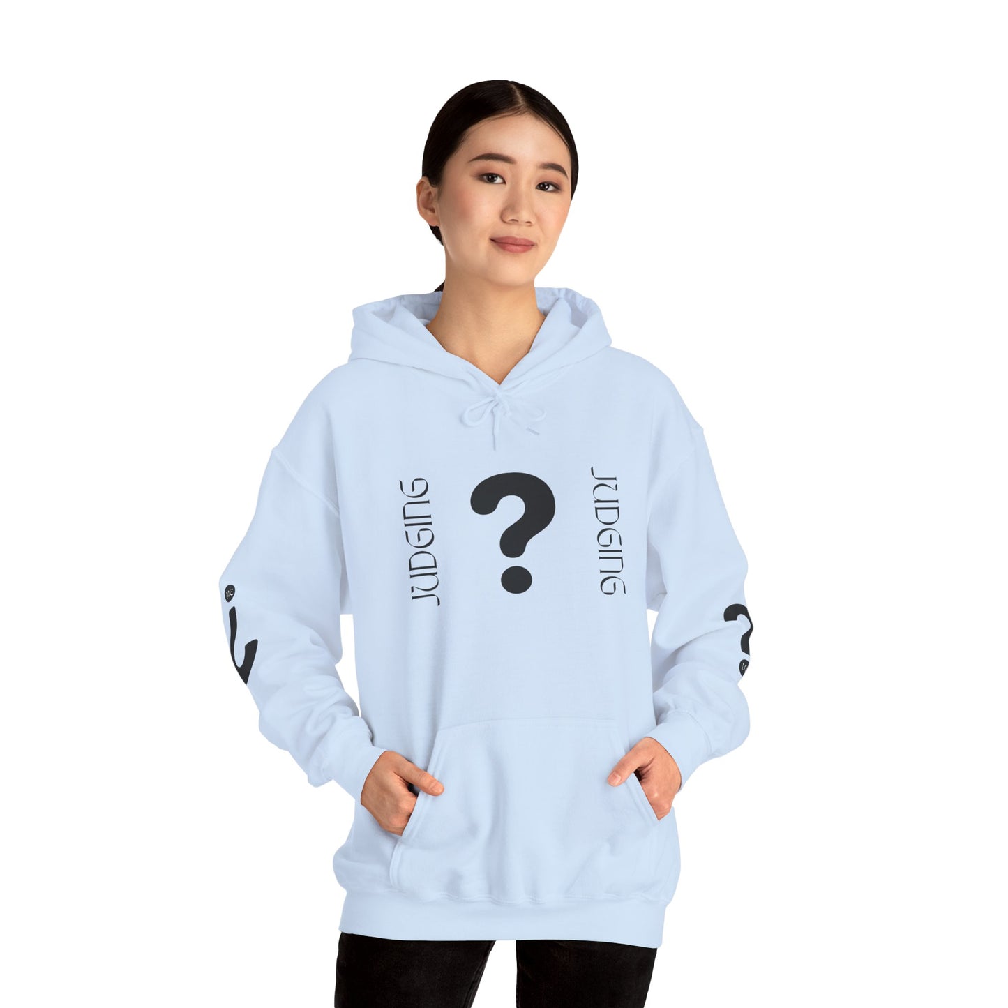 JUDGING Hooded Sweatshirt - Casual, Versatile, Perfect Gift for All Occasions, Cozy Unisex Hoodie, Unique Streetwear