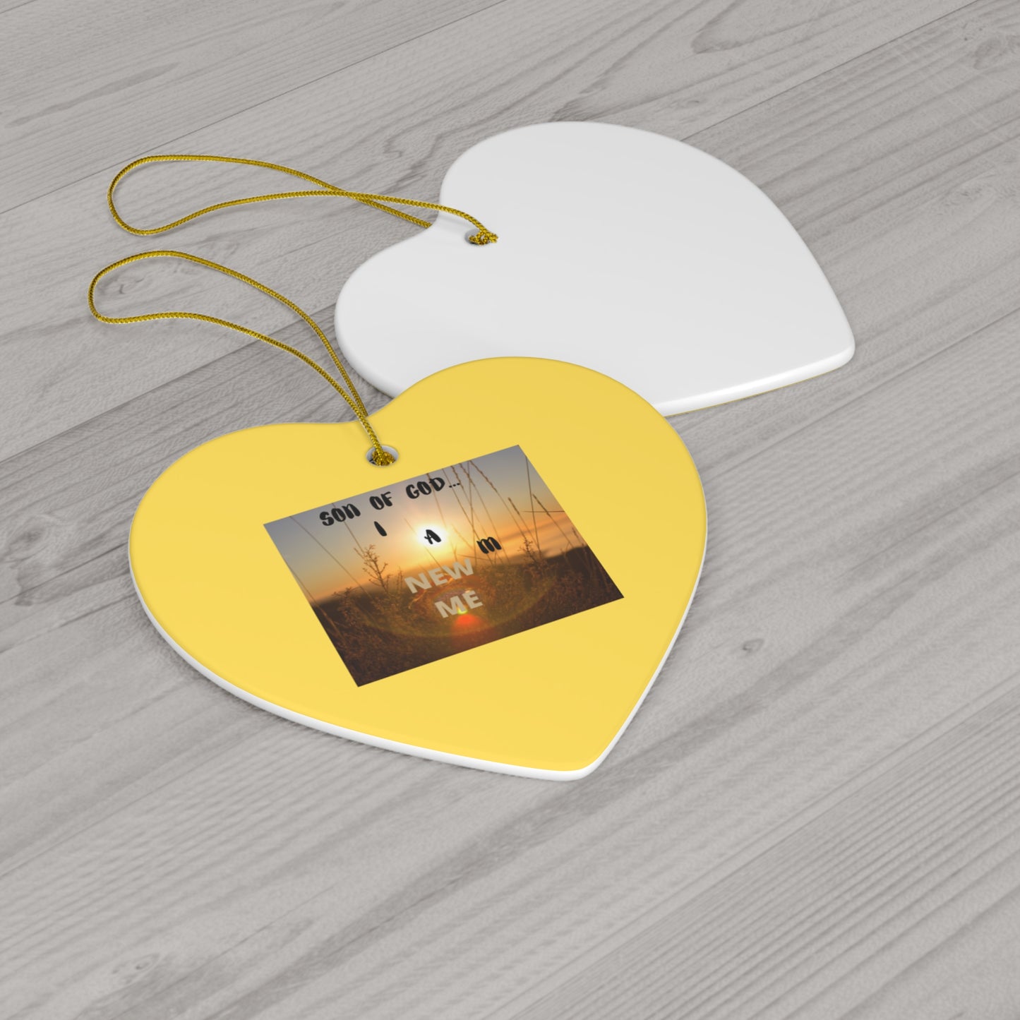 SON OF GOD Ceramic Ornament, 4 Shapes