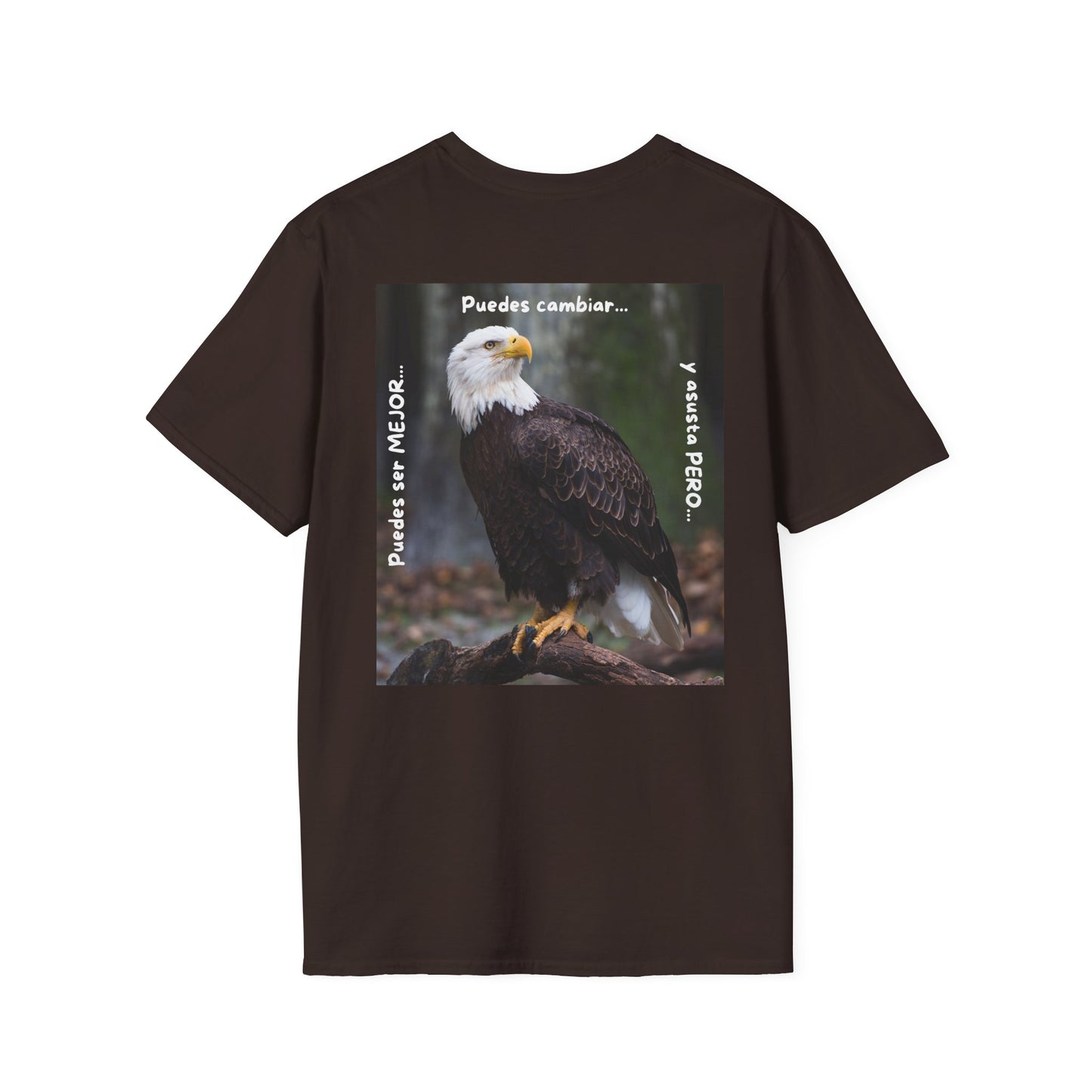 Puedes ser MEJOR Inspirational Eagle T-Shirt, Motivational Aviary Tee, Unisex Graphic Shirt, Perfect Gift for Nature Lovers