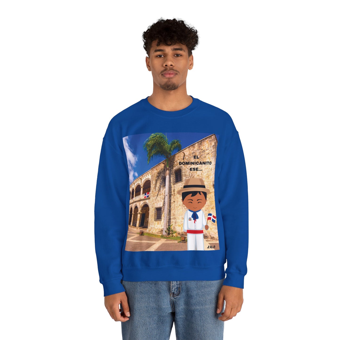 EL DOMINICANITO ESE Unisex Heavy Blend™ Crewneck Sweatshirt